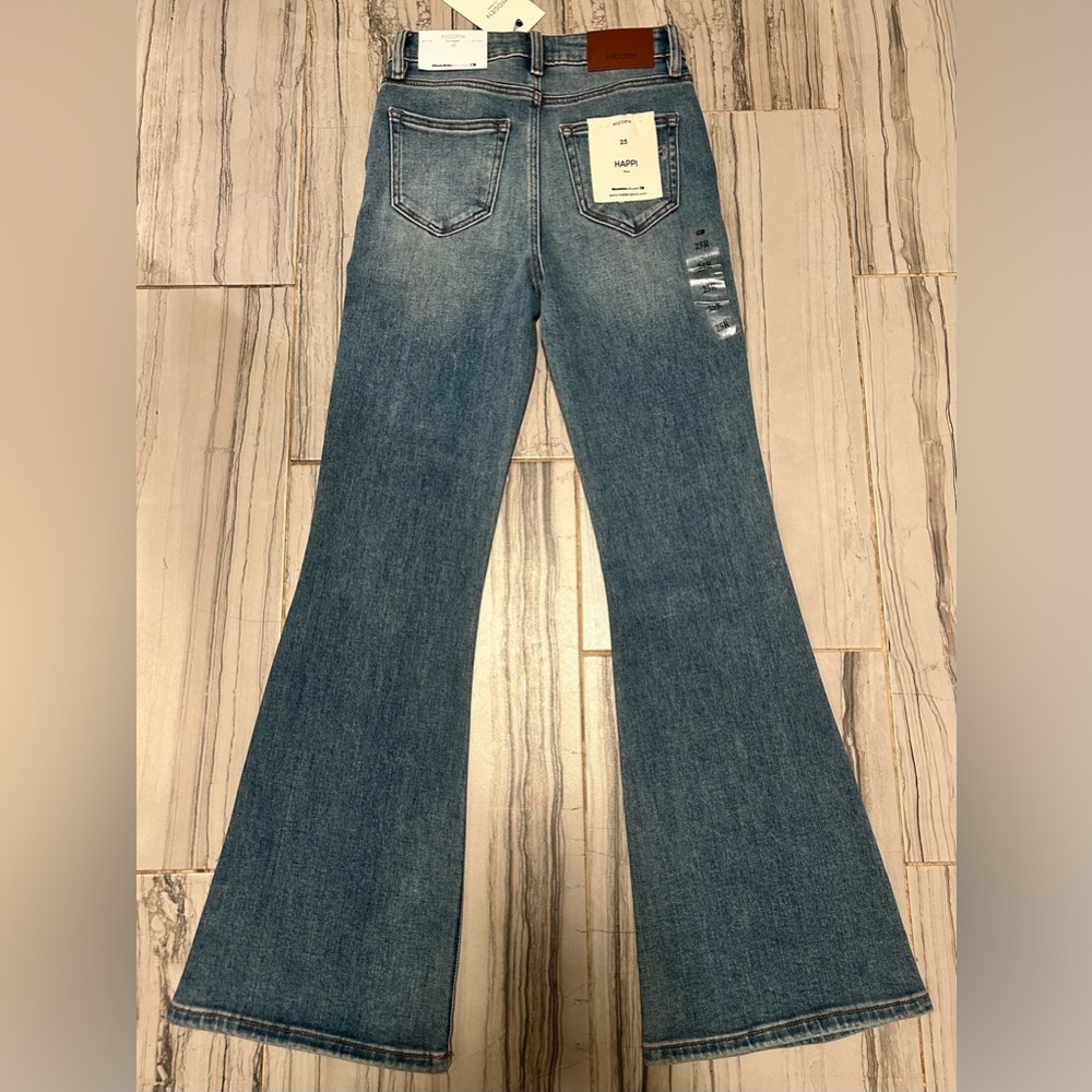 NWT Buckle Jeans Hidden Happi High Rise Flare Jeans - Picture 3 of 13